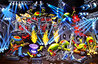 Party Like a Rockstar 2007 - Huge Giclee on Canvas Limited Edition Print by Michael Godard - 0