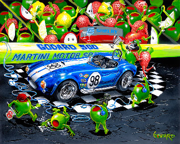 We Olive a Shelby 2008 HS by Shelby Limited Edition Print - Michael Godard We Olive a Shelby 2008 HS by Shelby Limited Edition Print - Michael Godard