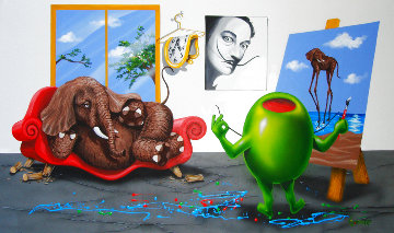 Dali - ME Edition Huge 30x50 Limited Edition Print - Michael Godard Dali - ME Edition Huge 30x50 Limited Edition Print - Michael Godard