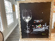 White Wine Cook 2015 30x24 Original Painting by Michael Godard - 1 White Wine Cook 2015 30x24 Original Painting by Michael Godard - 1