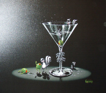 Drunk as a Skunk 2005 Limited Edition Print - Michael Godard