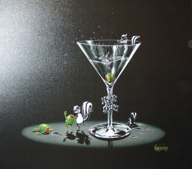 Drunk as a Skunk 2005 Limited Edition Print by Michael Godard