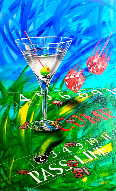Casino Royale Original Painting by Michael Godard