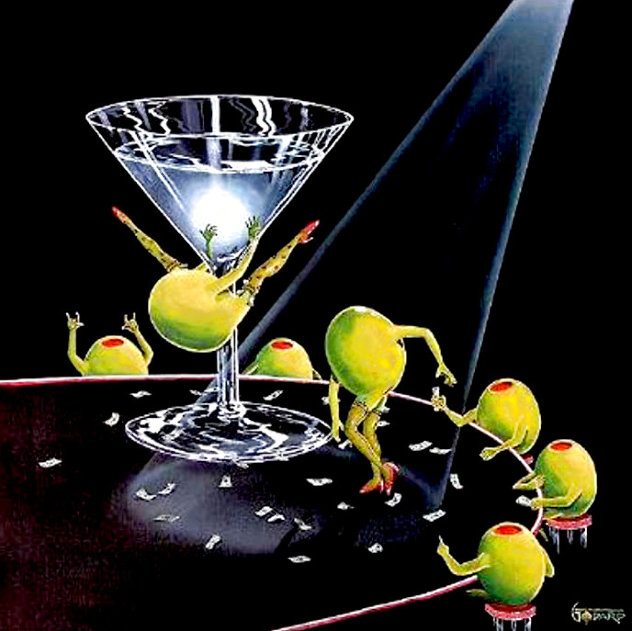 Even Dirtier Martini 2003 Limited Edition Print by Michael Godard