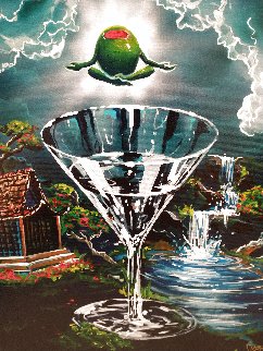 Zen Martini 2 2007 Limited Edition Print - Michael Godard Zen Martini 2 2007 Limited Edition Print - Michael Godard