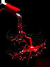 Red Wine Dance Embellished Limited Edition Print by Michael Godard - 0