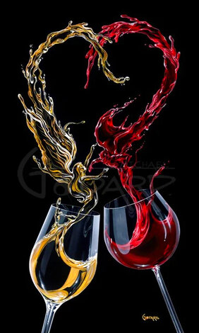 Darkness and Light 2021 Embellished Giclee on Canvas Limited Edition Print - Michael Godard