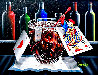 Jack and Coke 2021 38x43 - Huge Original Painting by Michael Godard - 0