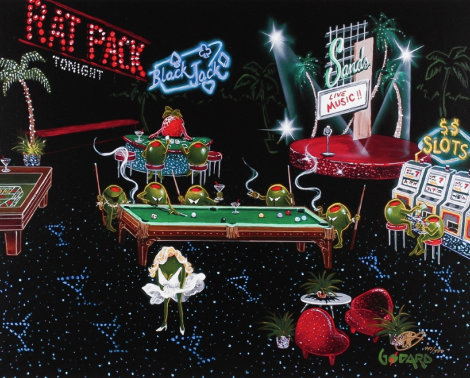 Rat Pack II HC 2015 - Las Vegas Limited Edition Print - Michael Godard