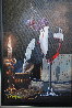 Grape Alchemy 2002 Embellished Limited Edition Print by Michael Godard - 2