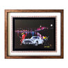 Bond in the London 2020 - Franed Embellished Giclee on Canvas - England Limited Edition Print by Michael Godard - 1 Bond in the London 2020 - Franed Embellished Giclee on Canvas - England Limited Edition Print by Michael Godard - 1