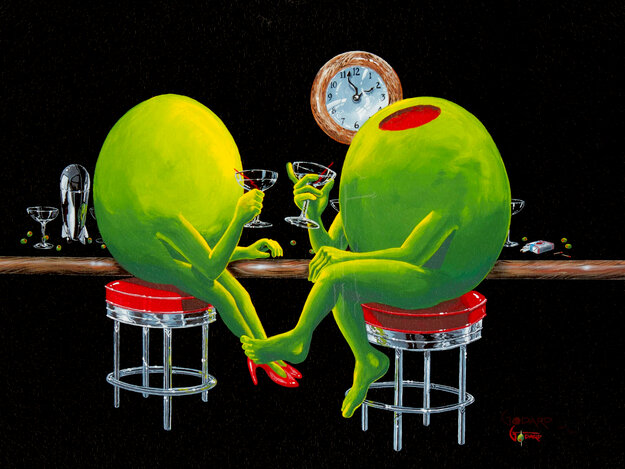 Last Call - Huge Limited Edition Print - Michael Godard