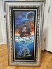 Kraken 2022 44x24 - Huge - Framed Mixed Media on Canvas Original Painting by Michael Godard - 2