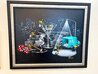 City Heist 2015 - Framed Embellished Giclee on Canvas  - Huge Limited Edition Print by Michael Godard - 1