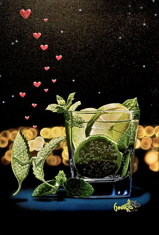 Mint to Be - Framed  Embellished Giclee on Canvas Limited Edition Print - Michael Godard