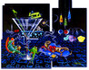 Lounge Lizard Mosaic: 5 Panels - 2005 - Huge Mural Size Giclee on Canvas - 45x54 Limited Edition Print by Michael Godard - 2 Lounge Lizard Mosaic: 5 Panels - 2005 - Huge Mural Size Giclee on Canvas - 45x54 Limited Edition Print by Michael Godard - 2