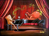 Clef Notes 2022 - Framed Embellished Giclee on Canvas Limited Edition Print by Michael Godard - 0