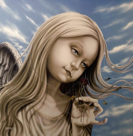 Opaline 2005 - Giclee on Canvas Limited Edition Print - Michael Godard