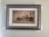 Batmobile 2023 26x36 - Framed Mixed Media Original Painting by Michael Godard - 1