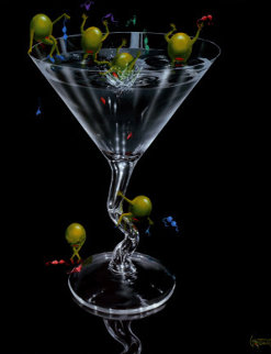 Olives Gone Wild 2005 Limited Edition Print - Michael Godard Olives Gone Wild 2005 Limited Edition Print - Michael Godard