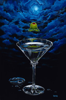 Zen Martini 2004 Limited Edition Print - Michael Godard Zen Martini 2004 Limited Edition Print - Michael Godard