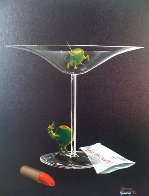 Mystery Martini 2002 Limited Edition Print by Michael Godard - 0 Mystery Martini 2002 Limited Edition Print by Michael Godard - 0