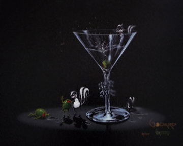 Drunk As a Skunk 2005 Limited Edition Print - Michael Godard Drunk As a Skunk 2005 Limited Edition Print - Michael Godard