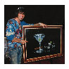 Martini Club 2003 Embellished Giclee Limited Edition Print by Michael Godard - 1