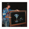 Martini Club 2003 - Embellished Giclee on Canvas Limited Edition Print by Michael Godard - 1 Martini Club 2003 - Embellished Giclee on Canvas Limited Edition Print by Michael Godard - 1