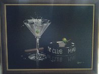 Martini Club 2003 Embellished Limited Edition Print by Michael Godard - 1 Martini Club 2003 Embellished Limited Edition Print by Michael Godard - 1