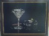 Martini Club 2003 Embellished Giclee Limited Edition Print by Michael Godard - 2