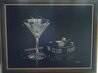 Martini Club 2003 - Embellished Giclee on Canvas Limited Edition Print by Michael Godard - 2 Martini Club 2003 - Embellished Giclee on Canvas Limited Edition Print by Michael Godard - 2