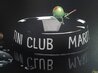Martini Club 2003 - Framed  Embellished Giclee on Canvas Limited Edition Print by Michael Godard - 3