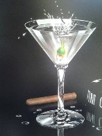 Martini Club 2003 Embellished Limited Edition Print by Michael Godard - 2 Martini Club 2003 Embellished Limited Edition Print by Michael Godard - 2