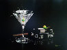 Martini Club 2003 Embellished Giclee Limited Edition Print by Michael Godard - 0