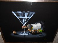 Falling Off the Wagon 2007 24x30 Original Painting by Michael Godard - 1 Falling Off the Wagon 2007 24x30 Original Painting by Michael Godard - 1