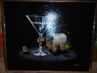 Falling Off the Wagon 2007 24x30 Original Painting by Michael Godard - 2 Falling Off the Wagon 2007 24x30 Original Painting by Michael Godard - 2