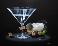 Falling Off the Wagon 2007 24x30 Original Painting by Michael Godard - 0 Falling Off the Wagon 2007 24x30 Original Painting by Michael Godard - 0