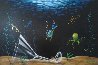 Martini Sea 2005 40x46 - Huge Original Painting by Michael Godard - 2