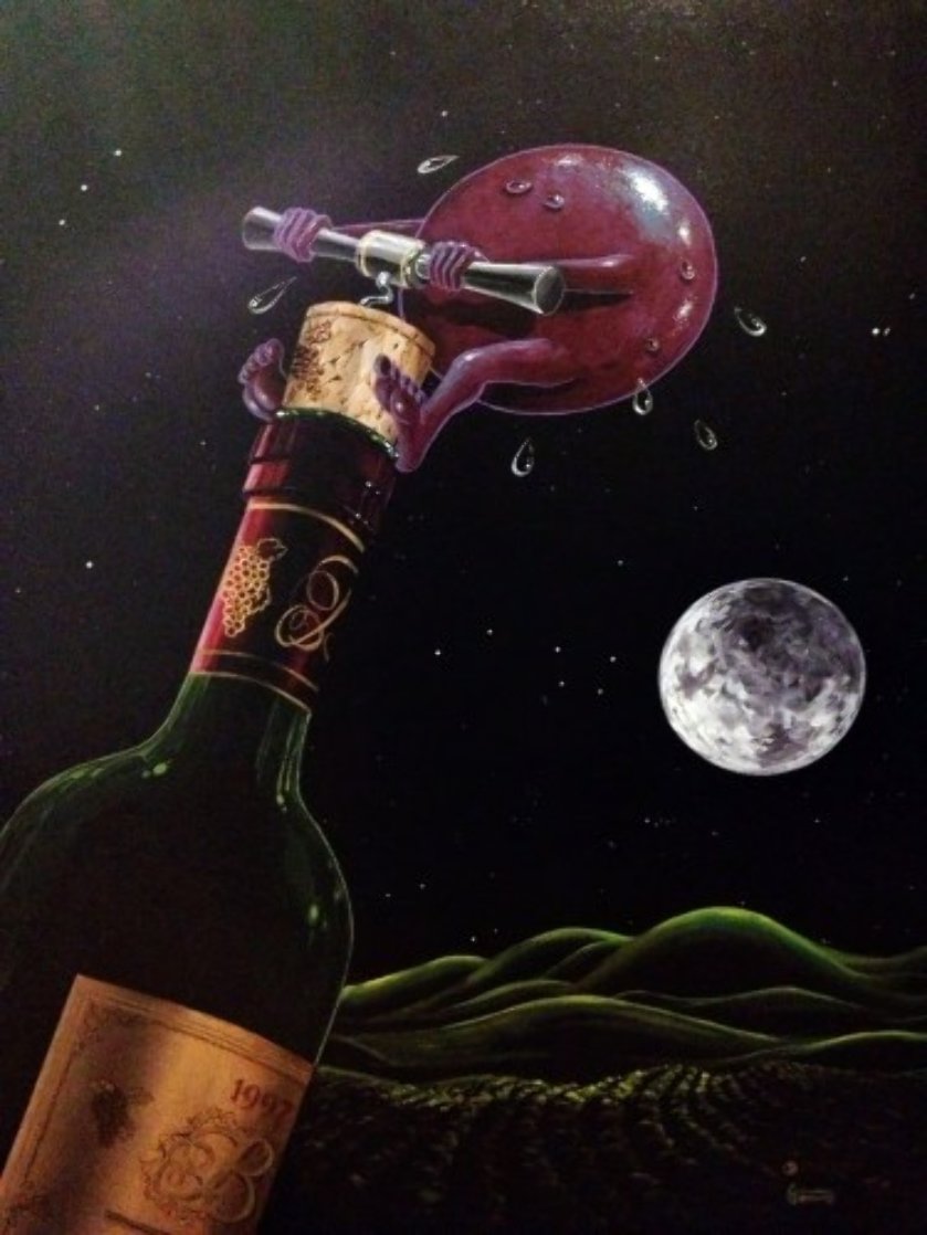 Something to Wine About 2008 Limited Edition Print by Michael Godard