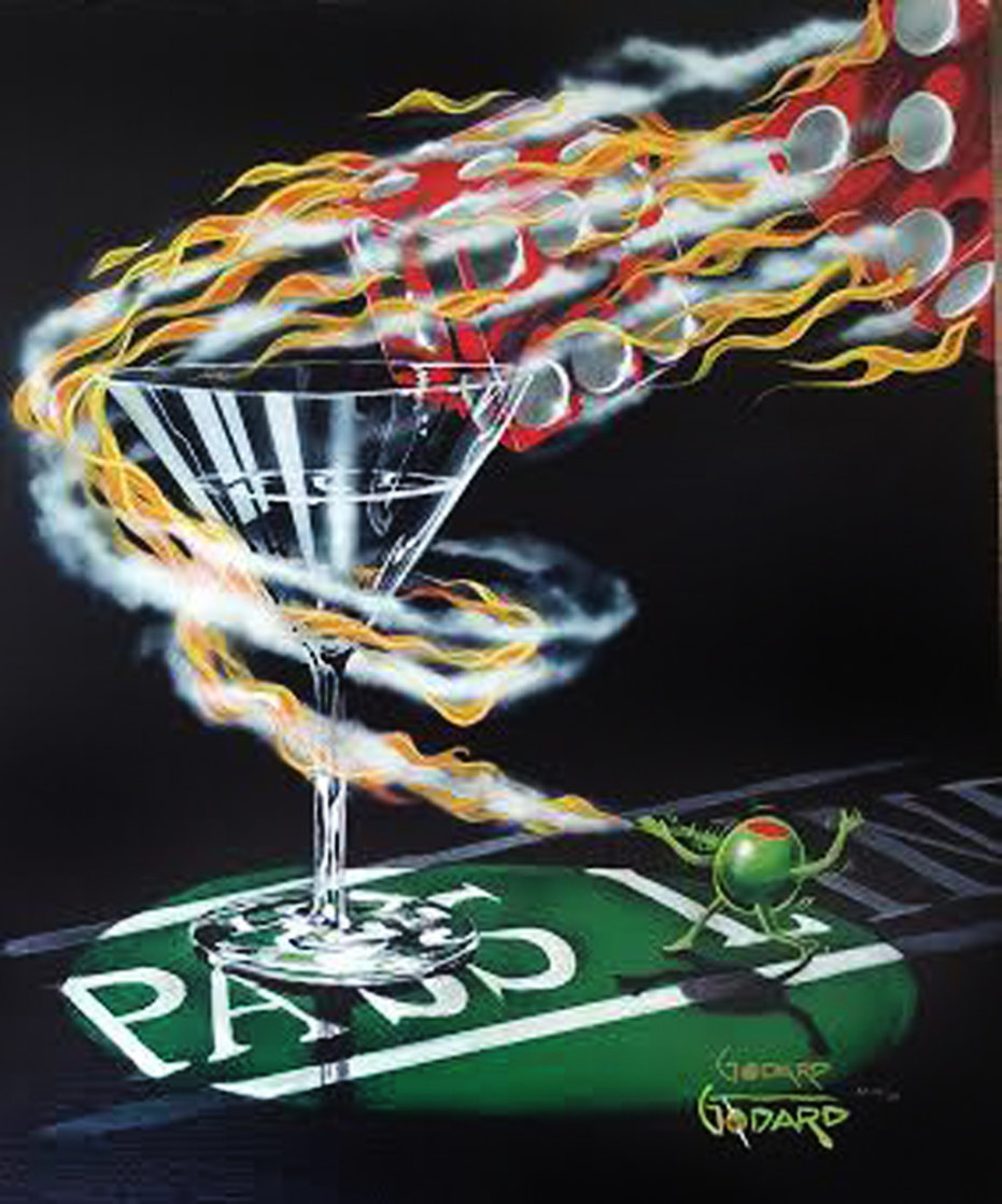 Burning It Up 2009 AP Limited Edition Print by Michael Godard Burning It Up 2009 AP Limited Edition Print by Michael Godard