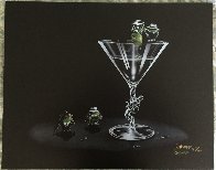 Gangsta Martini (2 Shots and a Splash) 2008 Limited Edition Print by Michael Godard - 1