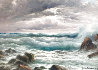 Capri 1967 -  Italy 16x20 Original Painting by Guido Odierna - 0