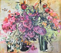 Still Life 45x49 Super Huge Original Painting by Lenner Gogli - 0 Still Life 45x49 Super Huge Original Painting by Lenner Gogli - 0