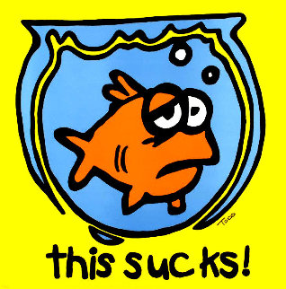 This Sucks Limited Edition Print - Todd Goldman This Sucks Limited Edition Print - Todd Goldman