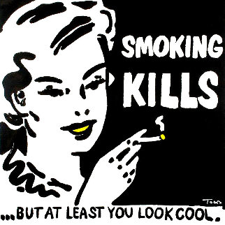 Smoking Kills Limited Edition Print - Todd Goldman Smoking Kills Limited Edition Print - Todd Goldman