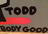 Blood Does the Body Good 2007 30x24 Original Painting by Todd Goldman - 5