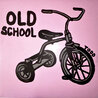 Old School 2008 46x46 Acrylic on Canvas - Huge Original Painting by Todd Goldman - 0