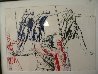 Untitled Figurative (For French Revolution Bicentennial) 1988 HS - Huge - Paris, France Limited Edition Print by Leon Golub - 2