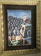 Performer And His Public 31x25 Limited Edition Print by Rob Gonsalves - 1 Performer And His Public 31x25 Limited Edition Print by Rob Gonsalves - 1